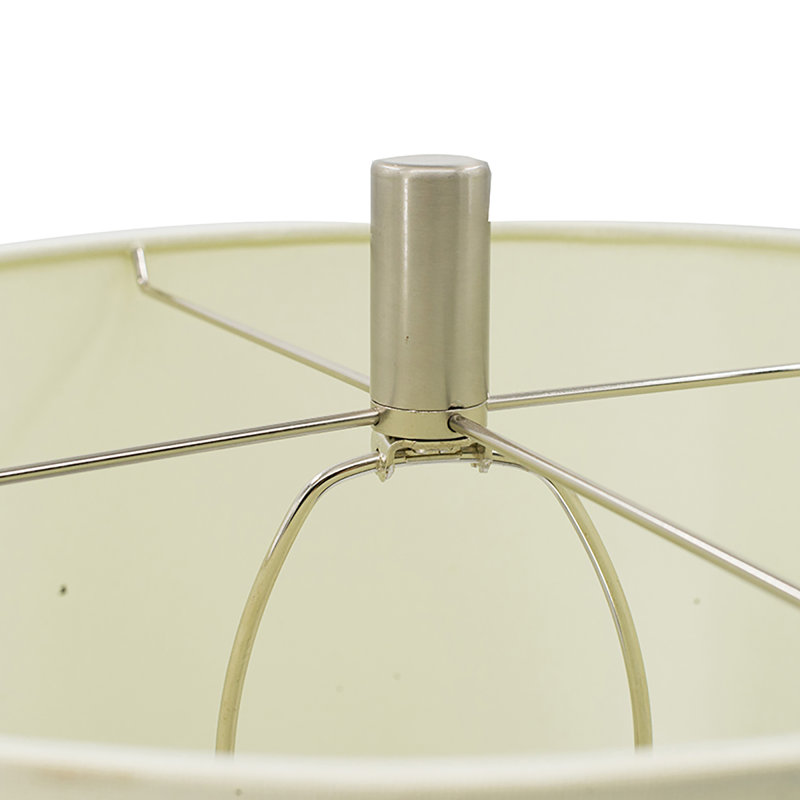 Lampe de table 32 "argentée