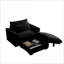 Canapés-lits, canapé modulaire à assise profonde moderne avec repose-pieds de rangement, pour salon, bureau, appartement | Noir | Velours côtelé