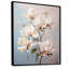«Magnolias fleur beige et vert» sur toile-1105883781-1280745660