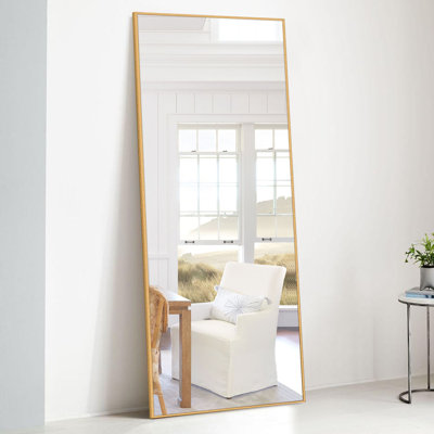 Kinkaid Metal Framed Full Length Hanging Mirror