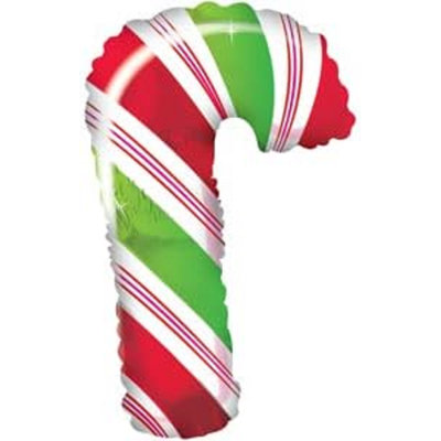 PMU Christmas Candy Cane 38 Inches Mylar-foil Balloon Pkg/25 -  The Holiday AisleÂ®, EB044200848B4D8C95D55FAB354C5C6C