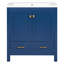 Meuble-lavabo simple avec plateau Giorno 30-812655143