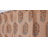Rust Floral Handmade Block Print Ring Curtain Virat Design Linen Drapes for Natural Interior Home Décor-374764382