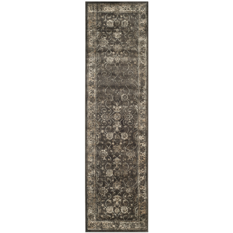 Reading Oriental Viscose Area Rug, Rectangle 66 x 244 cm
