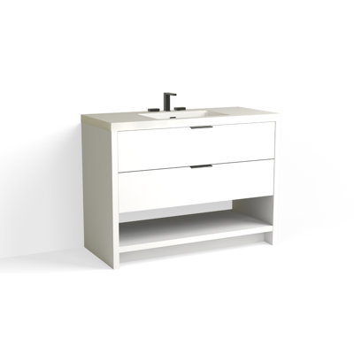 Vue 48" W Freestanding Single Bathroom Vanity
