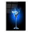 Latitude Wall® «Gin and Tonic Splash» par Epic Portfolio, art mural en verre acrylique,-76818218