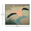Pink Flamingo Giclee On Canvas