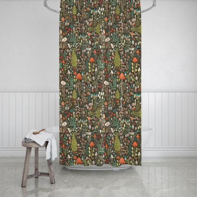 Branislavka Floral Shower Curtain