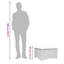 2 tabourets de patio avec coussins 21,7 po x 21,7 po x 14,2 po en poly rotin-403474413-403474410