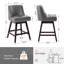 Tabouret de comptoir pivotant 26 po Albaugh-1455879574-1455879575