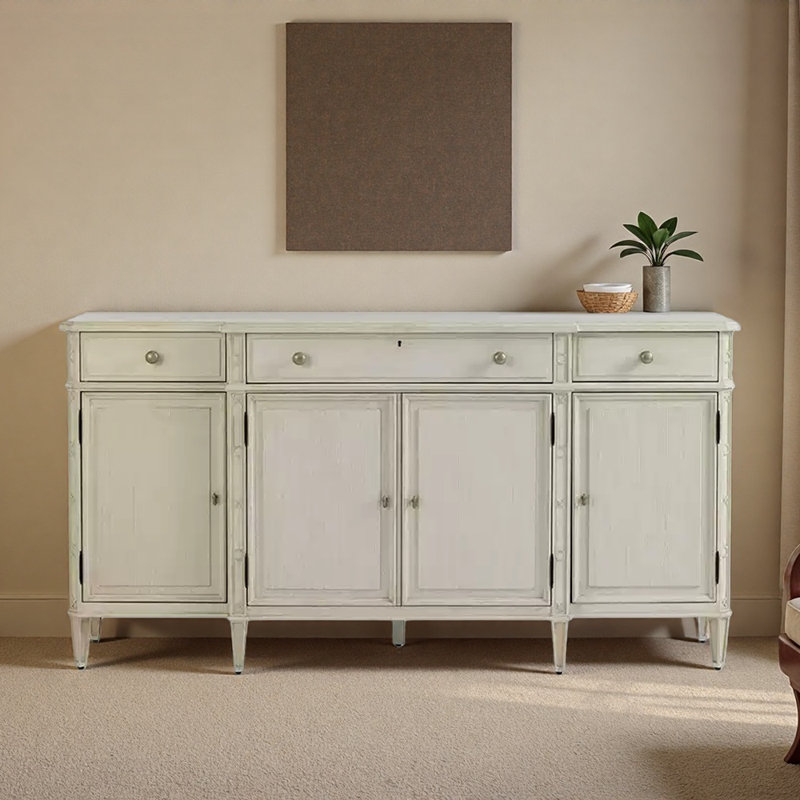 Simple White Sideboard