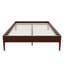 Structure de lit plateforme en bois de bambou sec massif de 15 pouces de hauteur-637597230-637597229