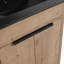 Meuble-lavabo autoportant 24 po avec lavabo en céramique 24 po