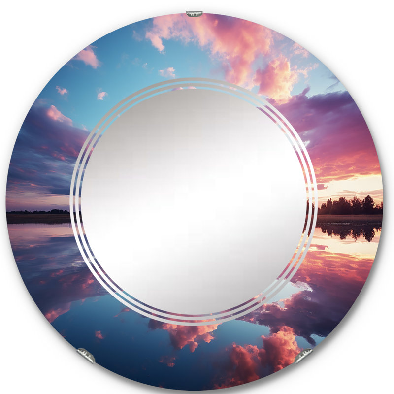 Miroir mural Zenola, 24 po x 24 po