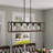 Darlington 5 - Light Kitchen Island Chandelier Dimmable Linear Chandelier-250328765