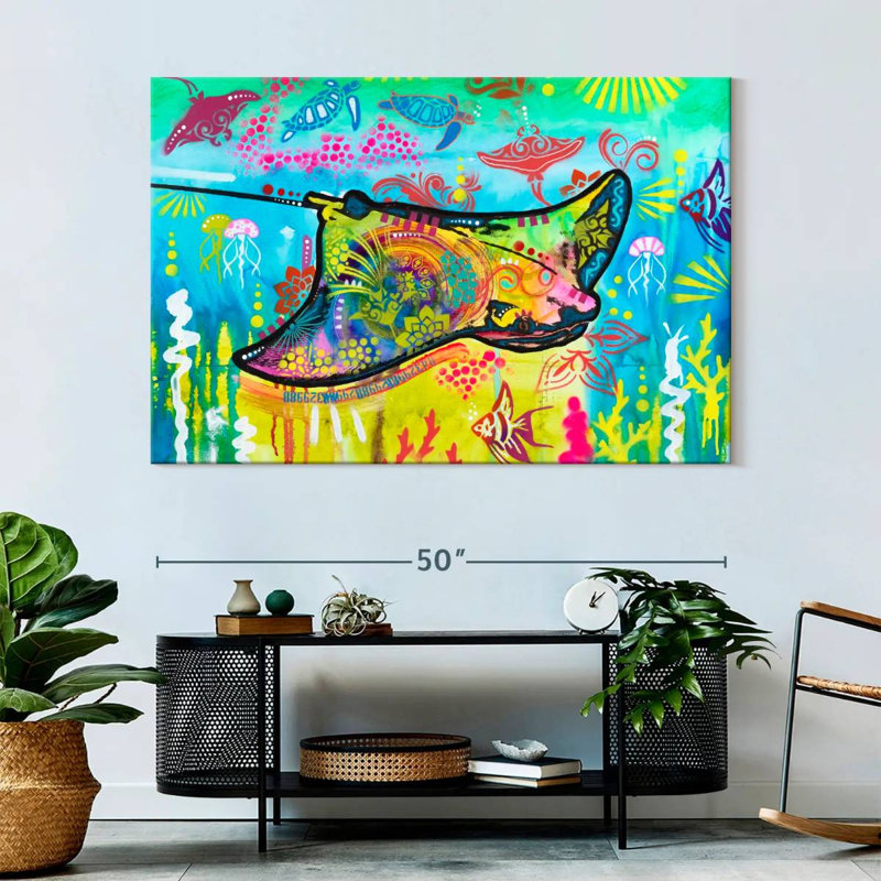Brampt Sting Ray, 34" H x 51" W