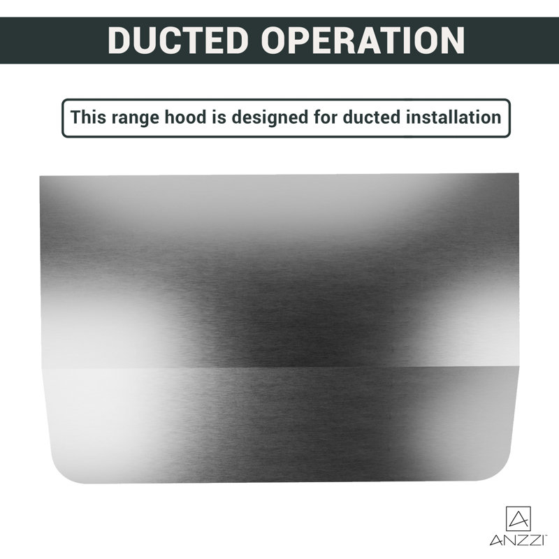 30" Stainless Steel Convertible Under Cabinet Range Hood with LED Lights