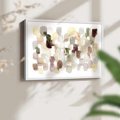 Melted Sediment III - Impression encadrée - Restickable