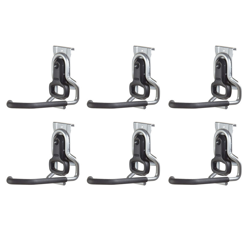 6 Piece Slatwall Hooks