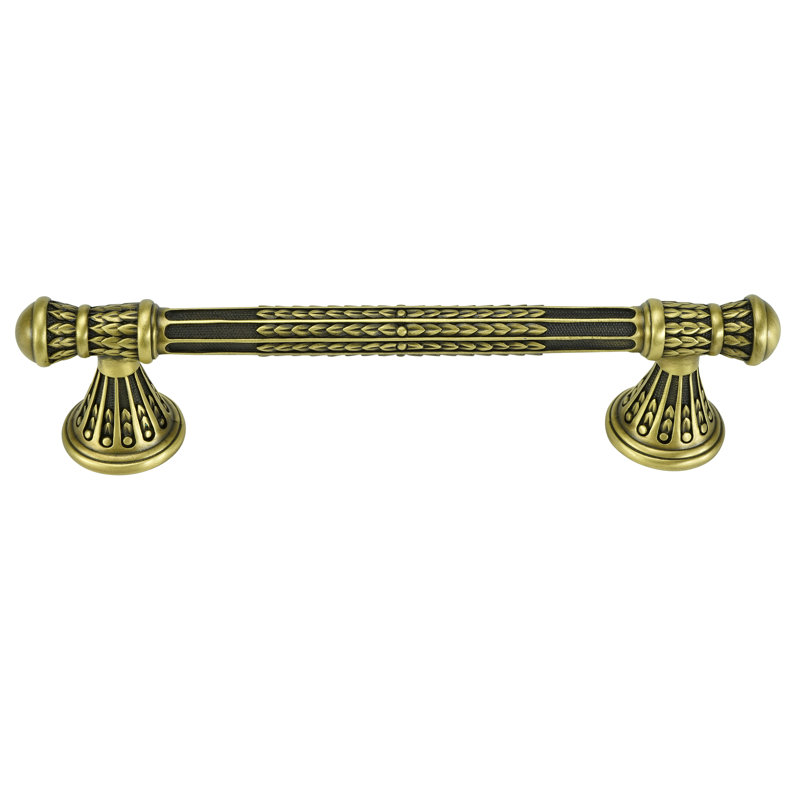 ASTORIA 5'" PULL IN BURNISHED PLATE, Brushed Brass