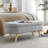 Ottoman Oval Storage Bench With Rubber Wood Legs For Footstool Seat And Storage Function-128633040-128633039