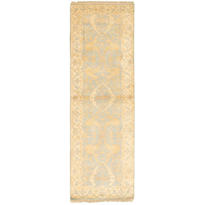 Tapis d’intérieur en laine ushak 2 pi 9 po x 8 pi 5 po main one-of-kind-noué la 2010 Schum