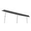 Wanda 3 - Light Polished Chrome Kitchen Island Pendant