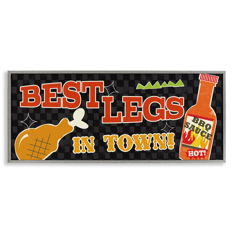  «Best Legs in Town», estampe numérique par Pela Studio, Estampe numérique Farmhouse, H 10 po x l 24 po