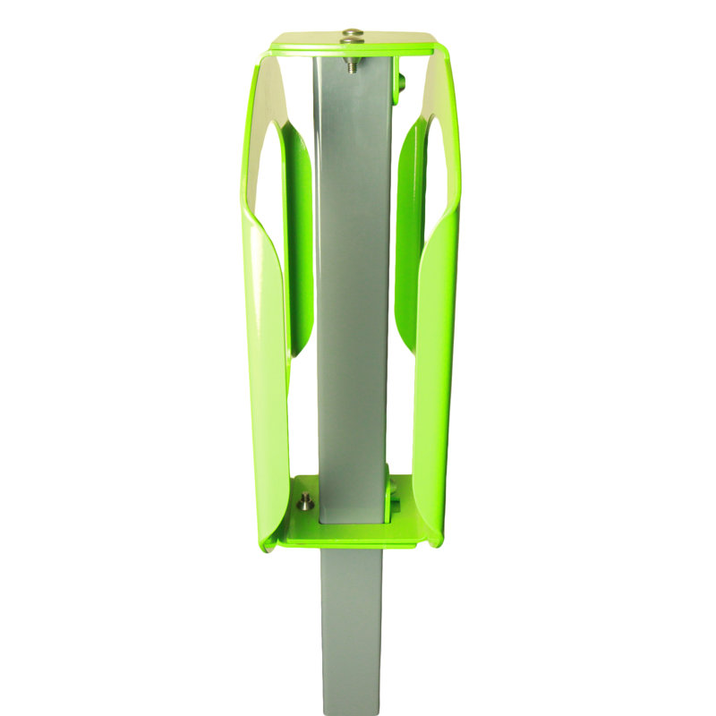 Support pour 2 vélos ancrés, Vert
