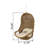 Fresno Rattan Outdoor Swing Chair-11488103