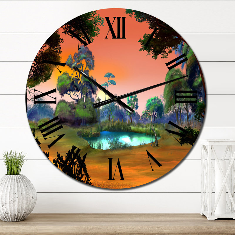 Horloge murale très grande, Surdimensionné