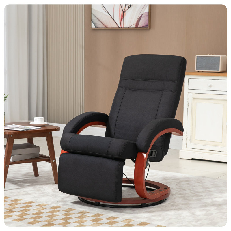  Adjustable Swivel Recliner With Footrest