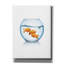 «Gold Fish» par John Hovenstine, art mural sur toile, 40 po x 54 po