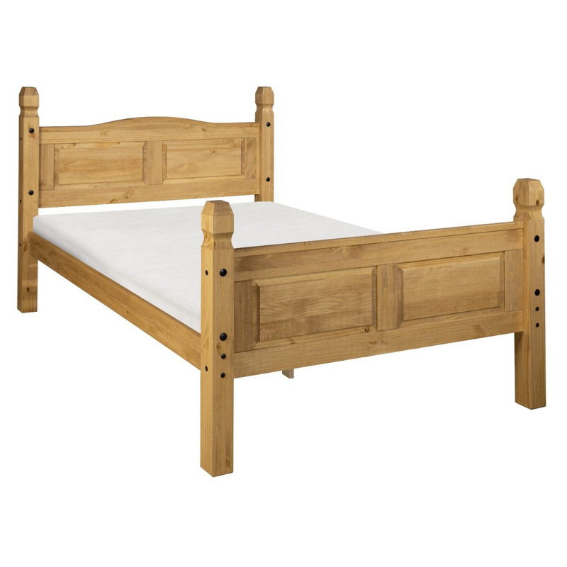Corona Solid Wood Bed