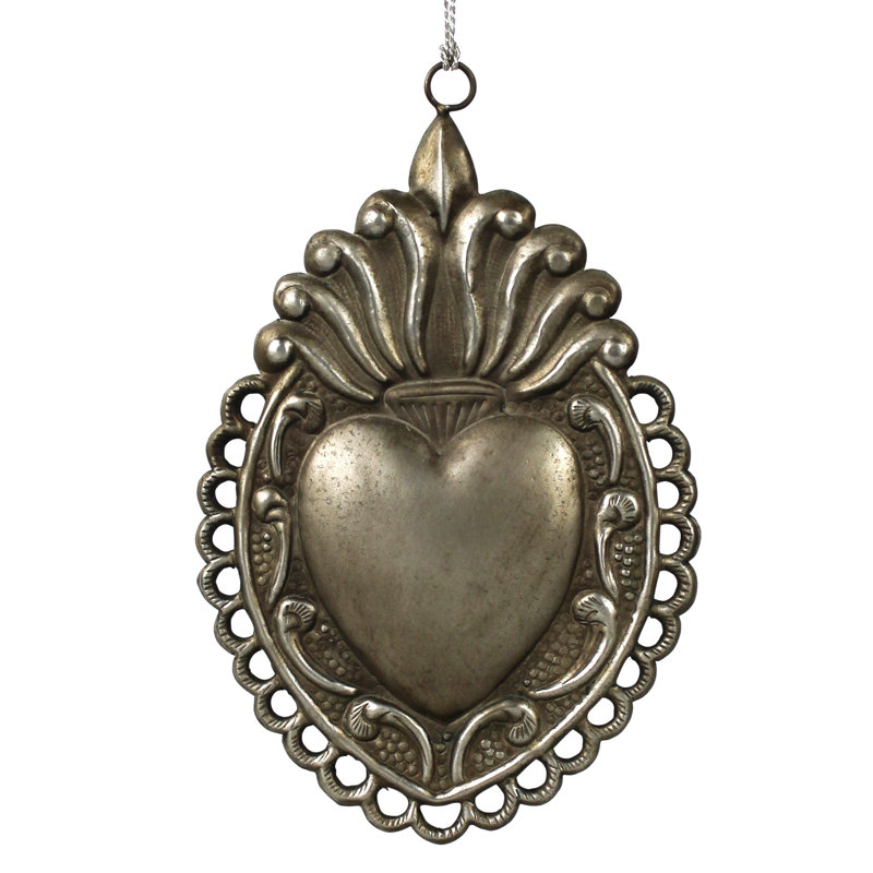 Sacré-cœur, argent antique