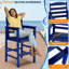 Ensemble 2 pièces de chaises de bar d'extérieur en PEHD Adirondack-637245036