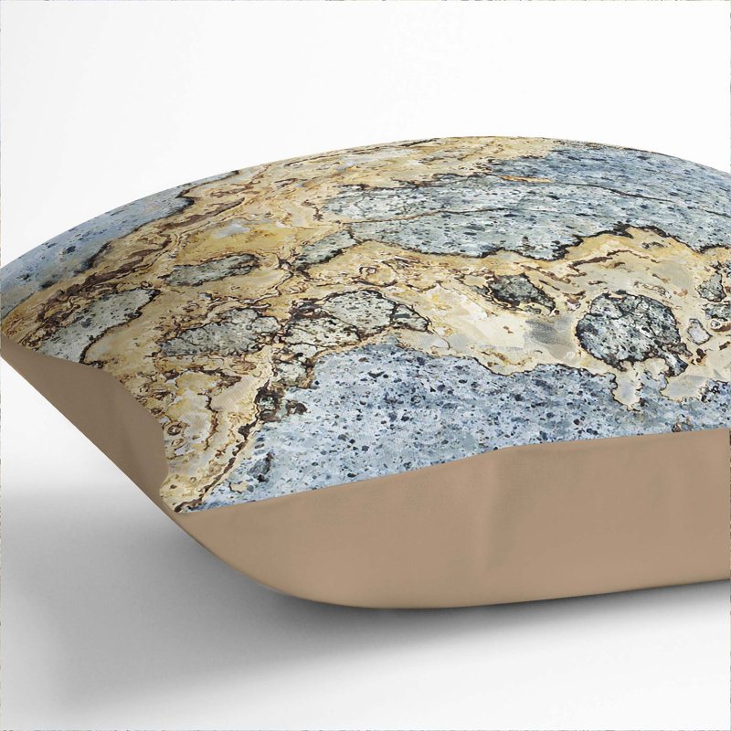 Square Throw Cushion, Stone, 55cm H x 55cm W x 20cm D
