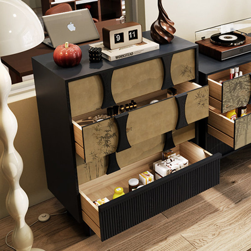 Modern Retro Simple Style Accent Chest