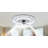 Fermato Ceiling Fan with LED Lights