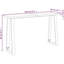 Alvyn Solid Wood Top Console Table-10590422