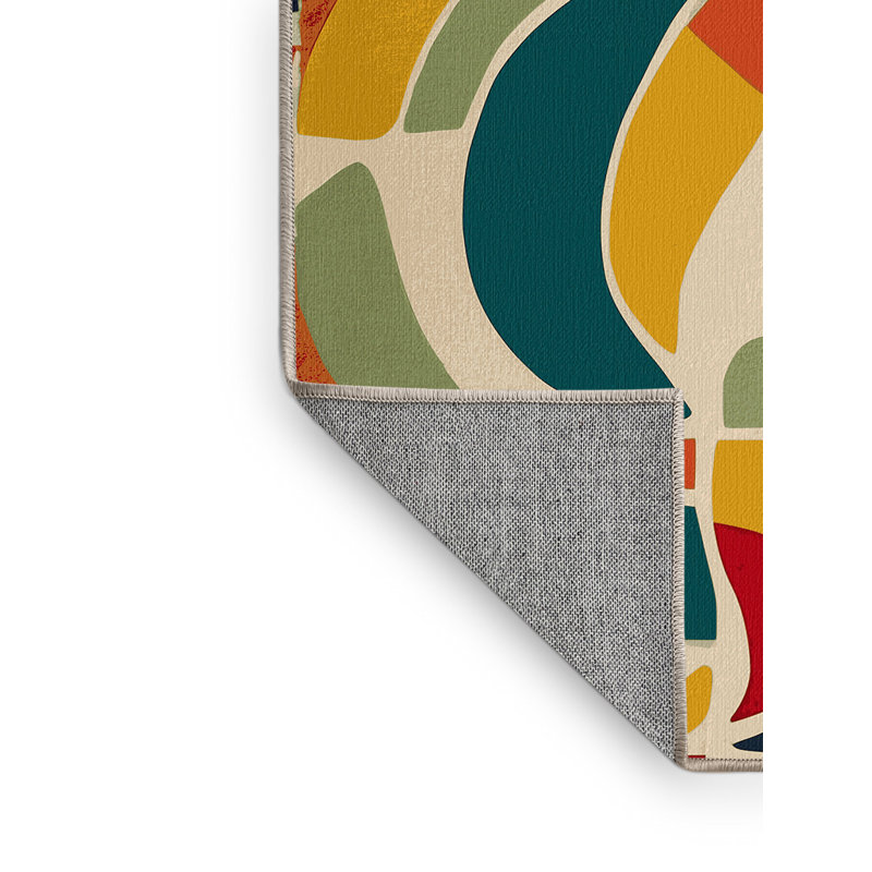 Breezy Glow Rug, Round 4'