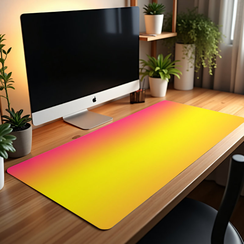 Polyester Desk Pad, 23.6x13.8