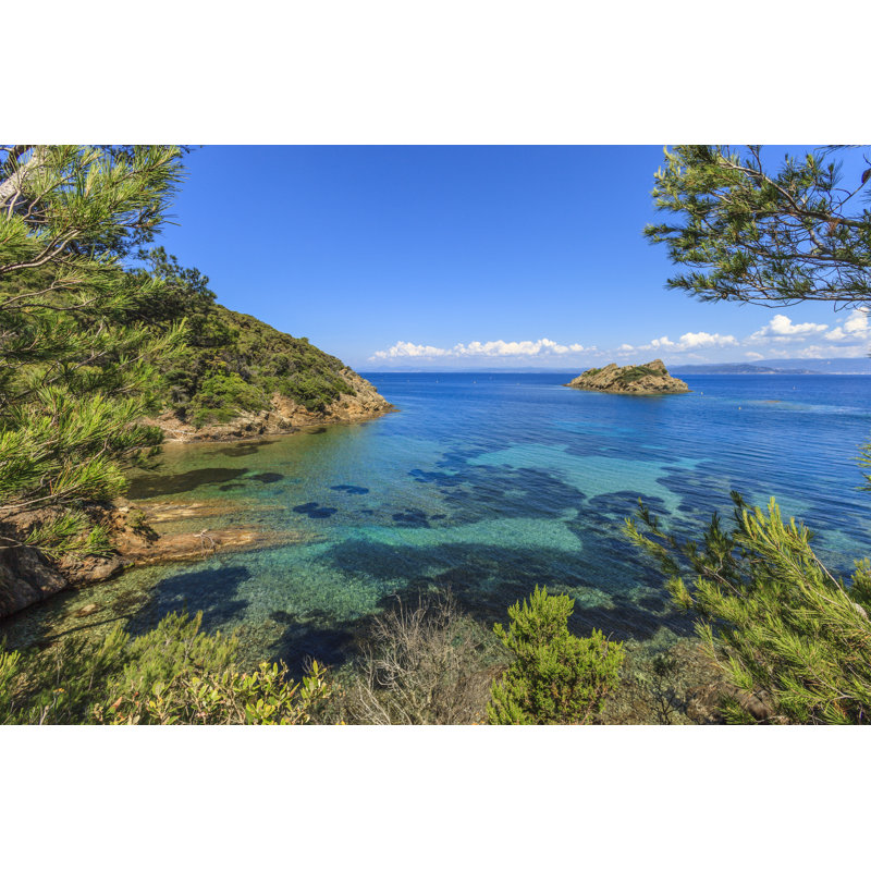 France - Wrapped Canvas Print, 30cm H x 46cm W x 3.8cm D