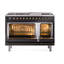 ILVE Nostalgie II Noblesse 48 in Dual Fuel Range, 8 Burner, Griddle-332817118-329475244