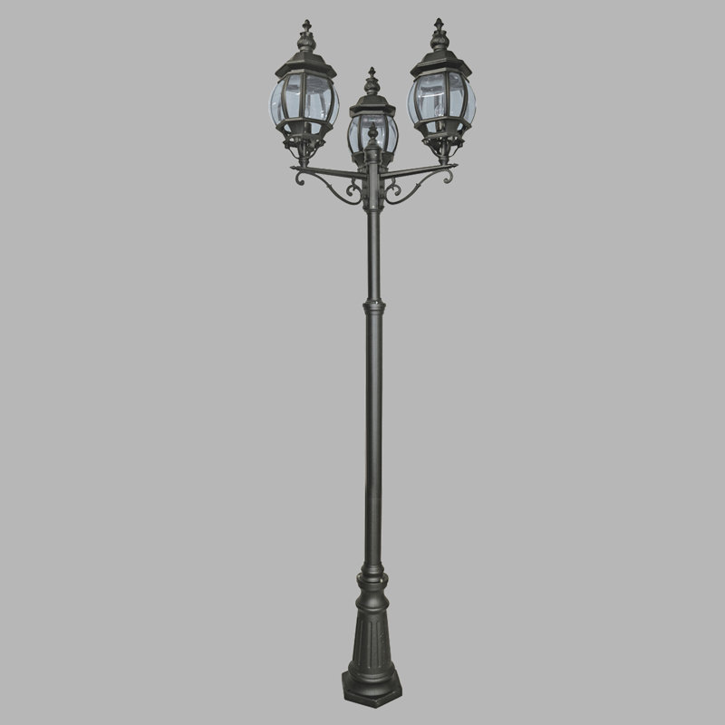 Alyson Transparent Lamp Post (Full)