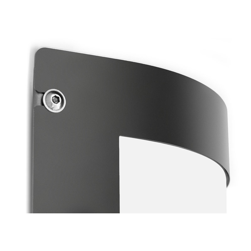 LED Outdoor Armed Sconce with Motion Sensor