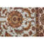 Tapis rectangulaire en laine noué à la main