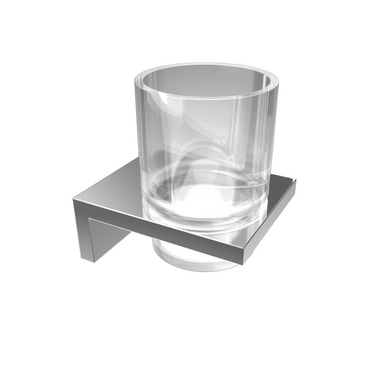 Culbuteur en verre Speers, Chrome