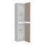 Solution de rangement murale moderne pour deux pièces Nettleton