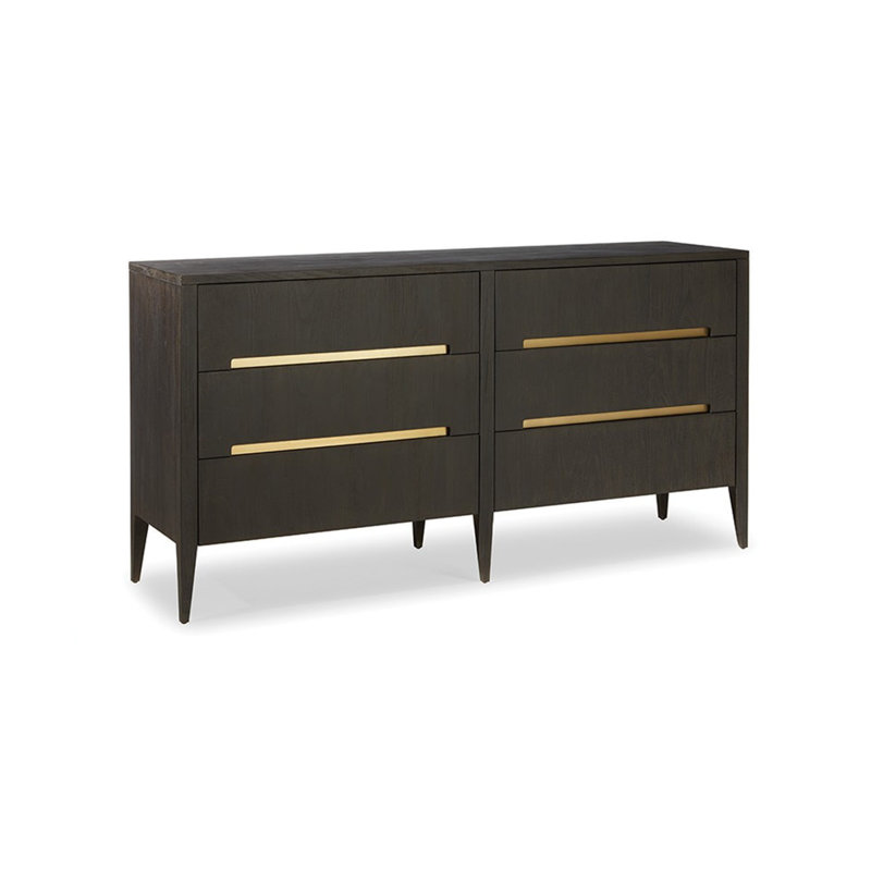 Palmer Modern & Contemporary Bedroom Set, Mink, Queen